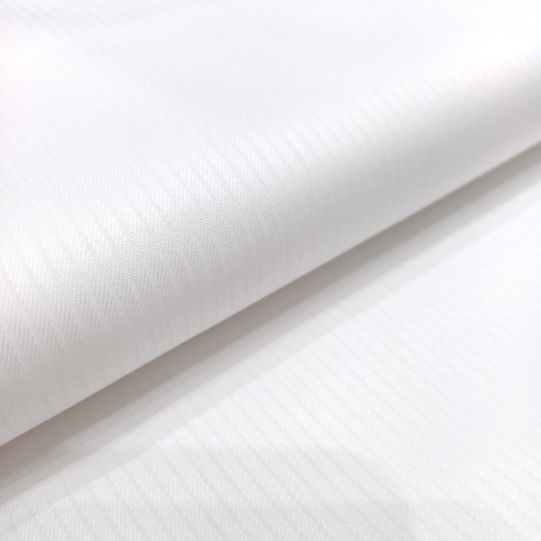 Non-İron %100 Pamuk Çizgili Beyaz GM-15707